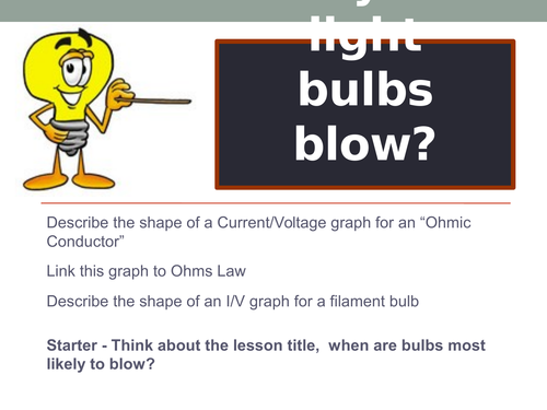 Filament Bulbs Experiment