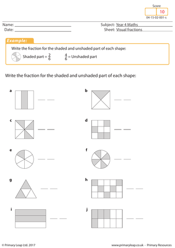 Visual Fractions 1