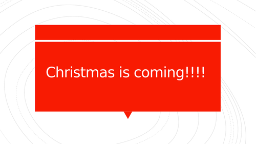 A business for Christmas!
