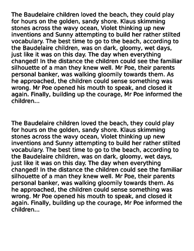 Story Writing Lesson Plans (2 weeks)