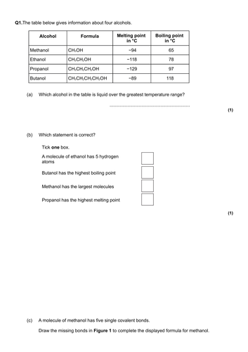 Carboxylic acids and Esters