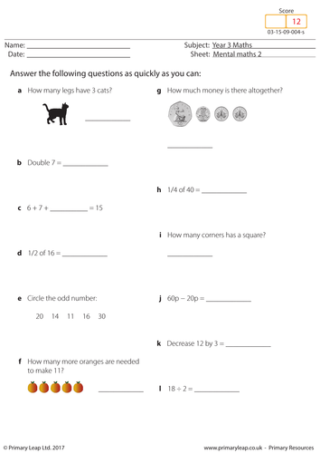 Mental Maths 2