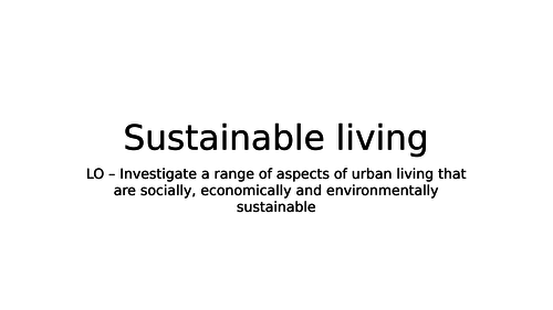 Curitiba - Sustainable Living