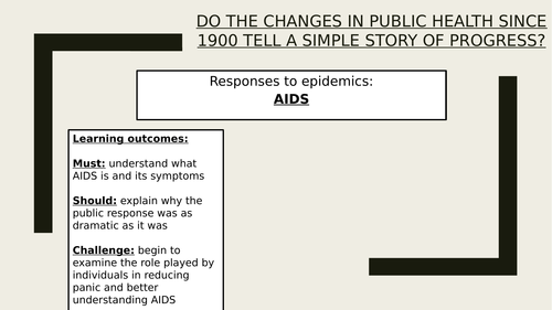 OCR Public health - Aids