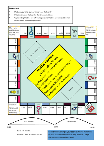 24 hour clock time intervals Game