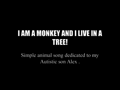 This is a simple rhyming song I created for my non verbal Autistic son .