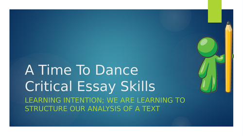 A Time To Dance - Bernard MacLaverty Resources