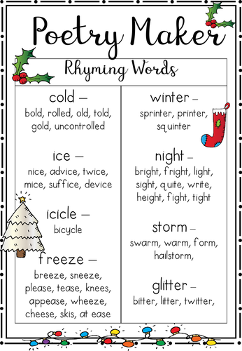 Christmas Poetry | Teaching Resources