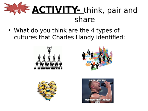 Types of organisation culture case studies