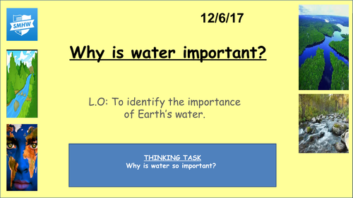 Importance of water and preservation