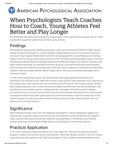 Option 4 - Sport and Exercise. Topic 5 - Performing with Others