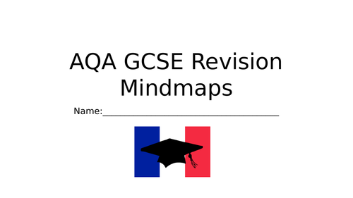 AQA GCSE French Revision Mindmaps