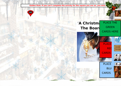 A Christmas Carol GCSE Revision Board Game