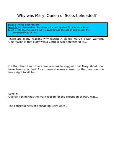 Why was Mary Queen of Scots a threat?