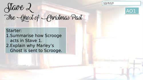 A Christmas Carol Stave 2