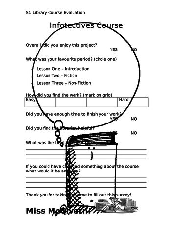 Library Skills: Infotectives