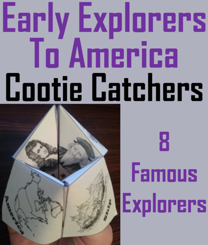 Early Explorers to America Cootie Catchers