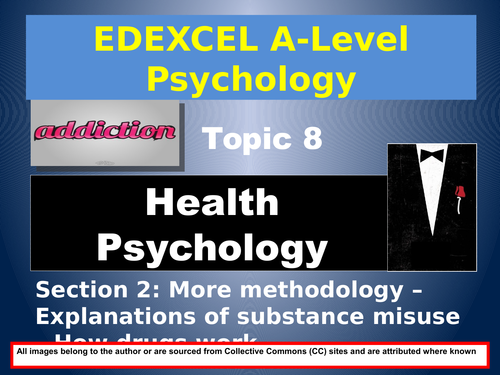 EDEXCEL A-Level Psychology: Year 2, Section 8 HEALTH PSYCHOLOGY(#2 of 6)