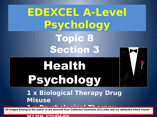 EDEXCEL A-Level Psychology: Year 2, Section 8 HEALTH PSYCHOLOGY(#3 of 6)