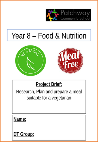 Y8 Vegetarian mini project (mini NEA)