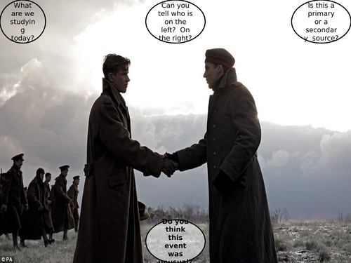 WW1 - The Christmas Truce - Low ability