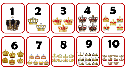 Number cards 1-10 | Teaching Resources