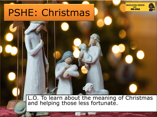 PSHE/English: Christmas and Helping Those Less Fortunate | Teaching Resources