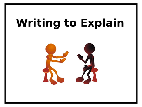 Writing to Explain - 6 RESOURCES!!
