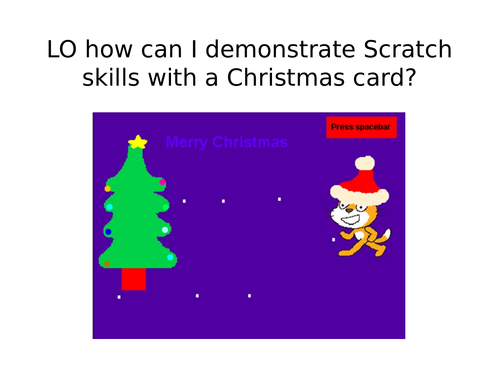 Christmas Scratch Animated card