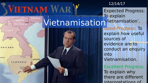 Nixon's Vietnamisation | Teaching Resources