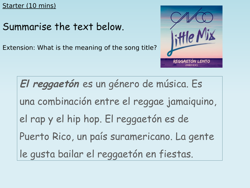 Reggaeton Lento: Cultural lesson about music and Puerto Rico