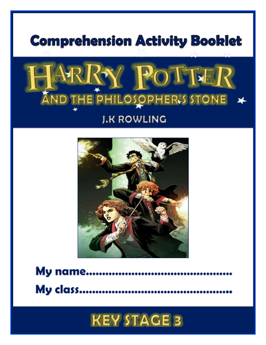 Harry Potter and the Philosopher's Stone KS3 Comprehension Activities Booklet!