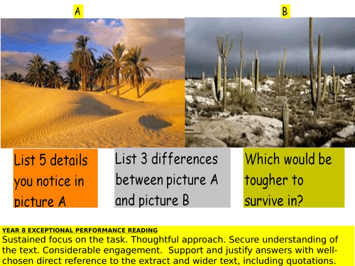 Comparing perspectives in two non-fiction literacy texts for English Language Paper 2. 6 lessons