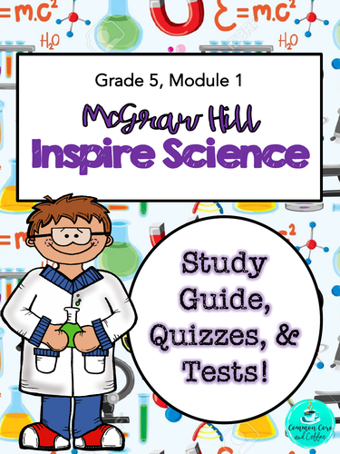 Inspire Science MODULE 1 Assessments (Grade 5)