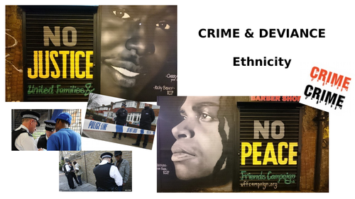 AQA Ethnicity and Crime