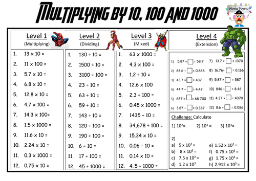 differentated-multiplying-and-dividing-by-powers-of-10-teaching-resources