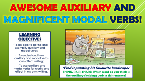 Awesome Auxiliary and Magnificent Modal Verbs!