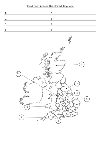 Food from around the UK and the World