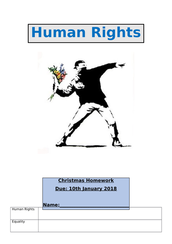 Human rights activity for students picture