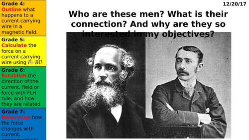 Fleming's Left Hand Rule and the motor effect - AQA 9-1 Physics