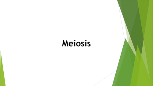A-Level AQA Meiosis Powerpoint