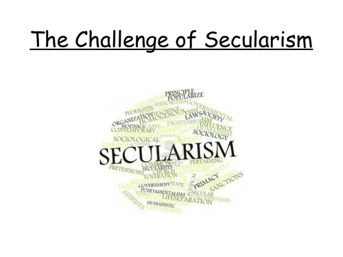 Is the world becoming secular Lesson 1