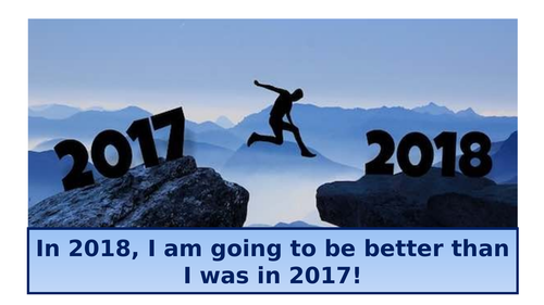 New Year's Resolutions 2018