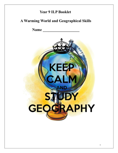 A Warming World Homework Project (ILP = Independent Learning Project)