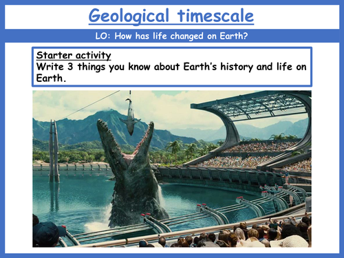Natural Resources and Antarctica Lesson 1 - Geological Timescale