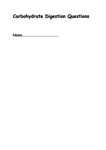 AQA A LEVEL BIOLOGY - EXCHANGE WITH THE ENVIRONMENT EXAM BANK