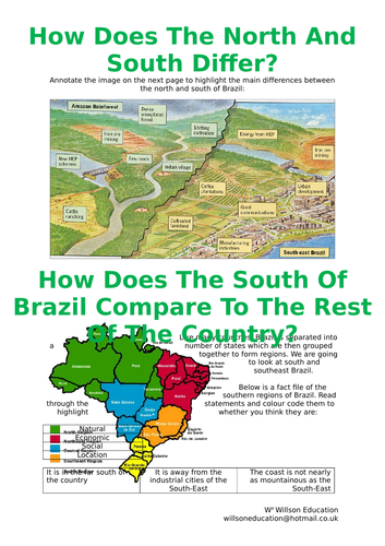 How Does The South Of Brazil Compare To The Rest Of The Country?