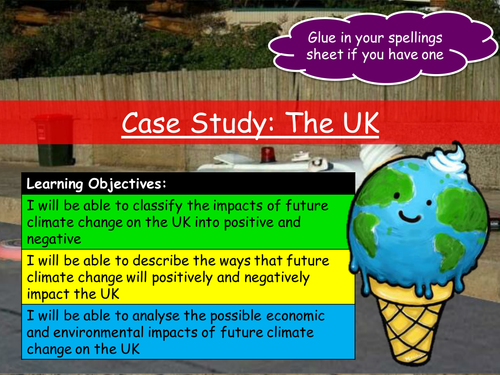 Impacts of Global Warming (UK & Egypt)