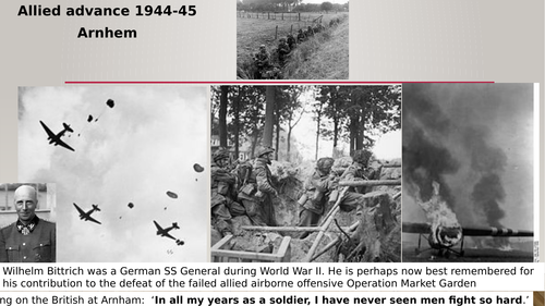 Operation market garden Teaching Resources