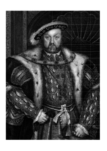 Henry VIII Portrait Art - Tudors